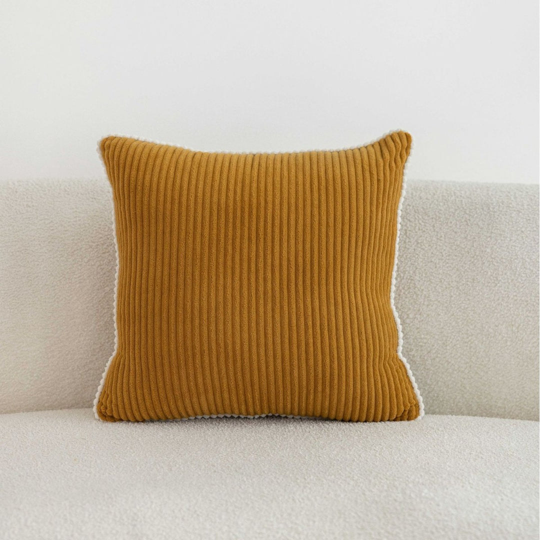 Getextureerde Corduroy Decoratieve Kussen