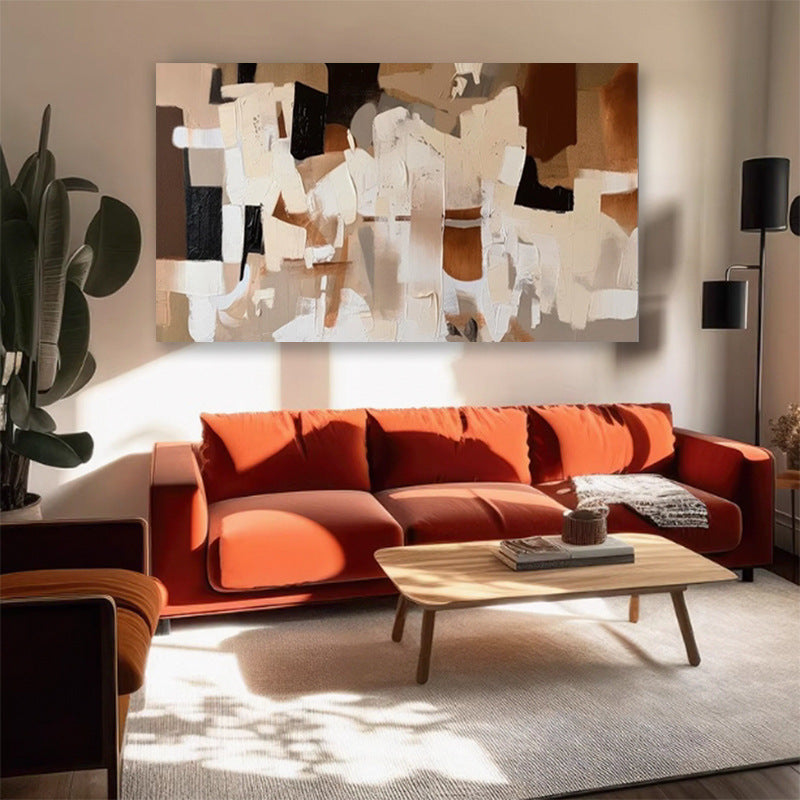 Abstract Canvas Kunstafdruk