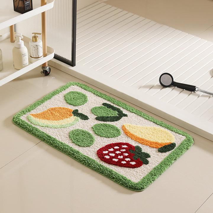 Leuke Fruit-Thema Badmat