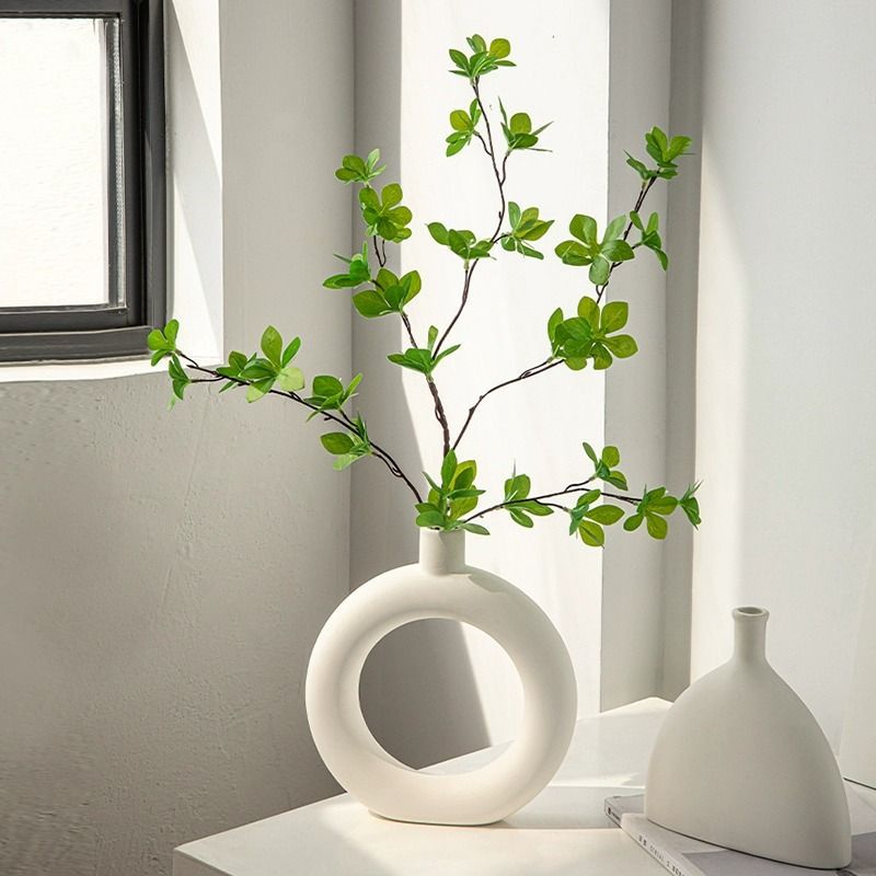 Realistische Decoratieve Groene Takkenarrangement