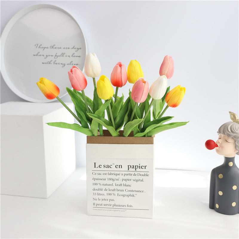 Kunstmatig Decoratief Tulp Boeket