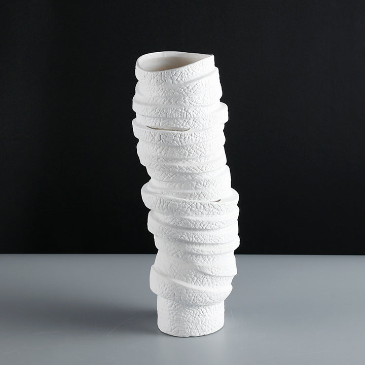 Textured Moderne Decoratieve Vaas