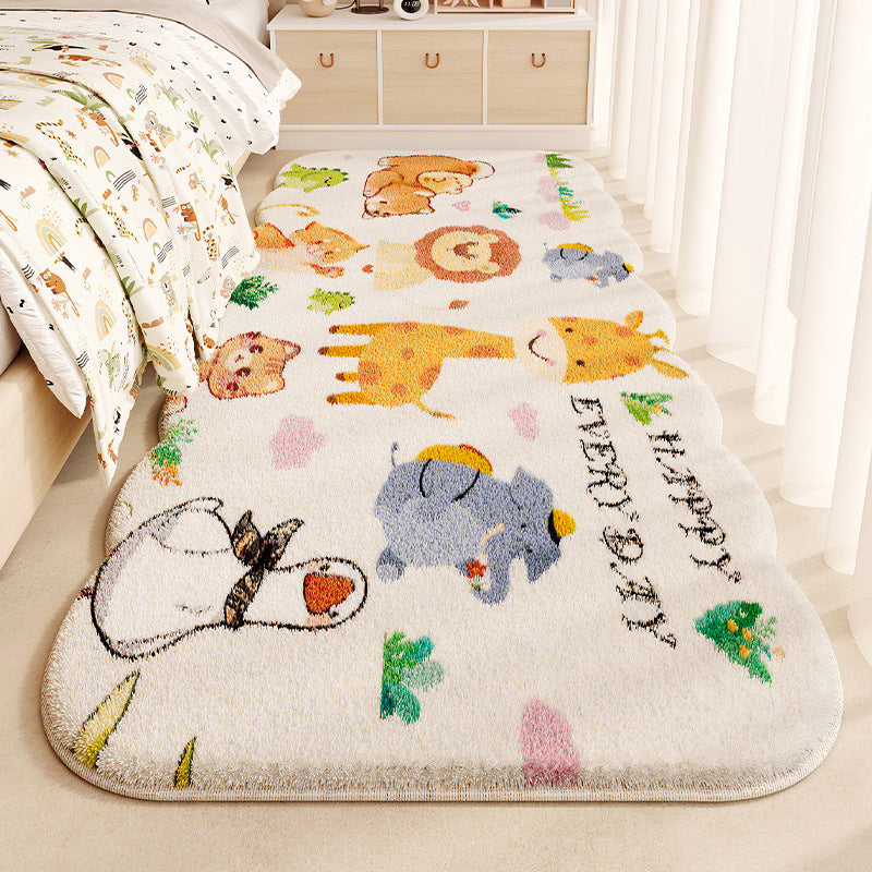Kinderen's Fun-Thema Pluche Vloerkleed voor Thuis