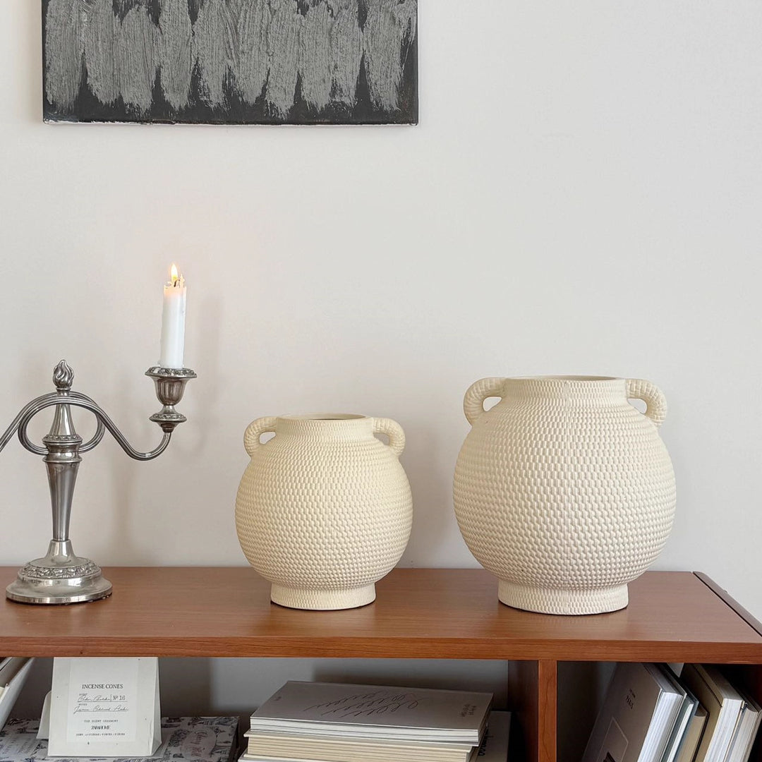Decoratieve Handgemaakte Keramische Plantenpot