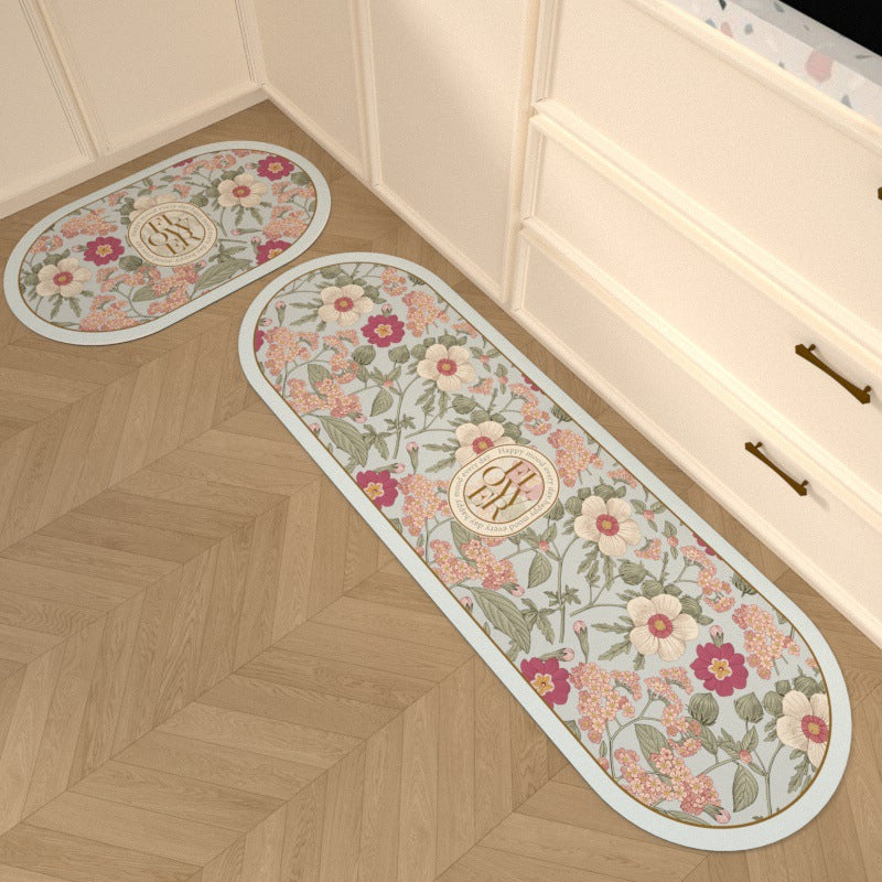 Bloempatroon Decoratieve Keukenmat