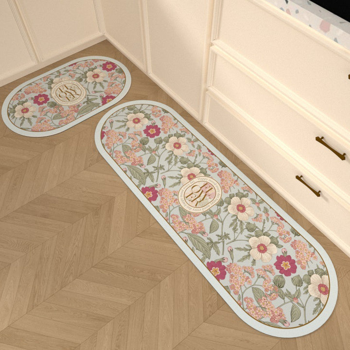 Bloempatroon Decoratieve Keukenmat
