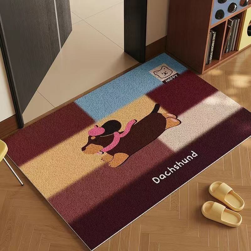 Speelse Puppy-Thema Welkomstmat