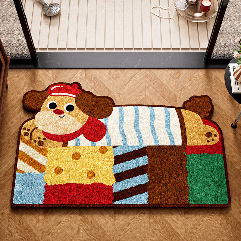 Speelse Honden-Thema Badmat