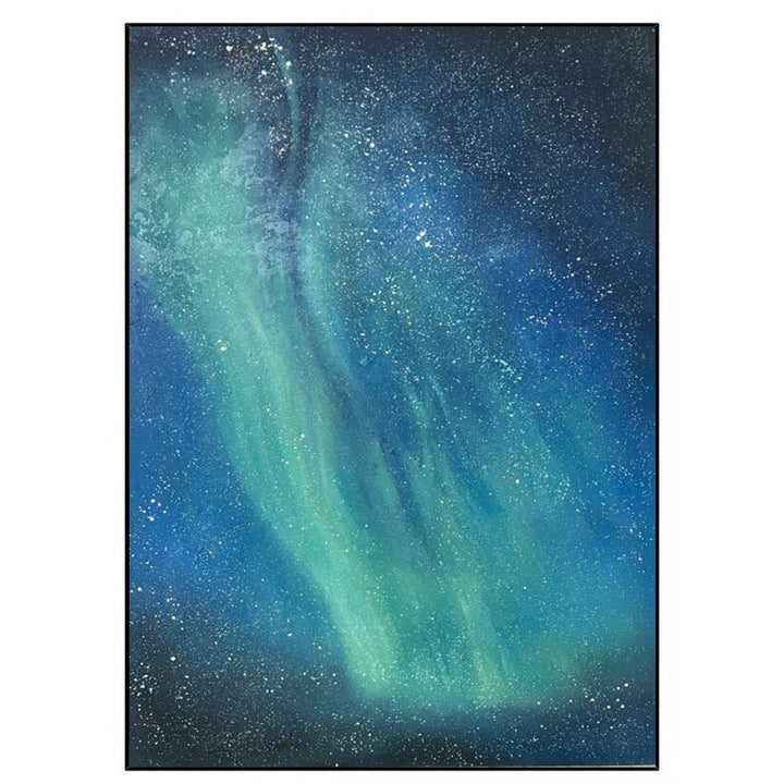 Hemelse Noordelijke Lichten Canvas Kunstwerk
