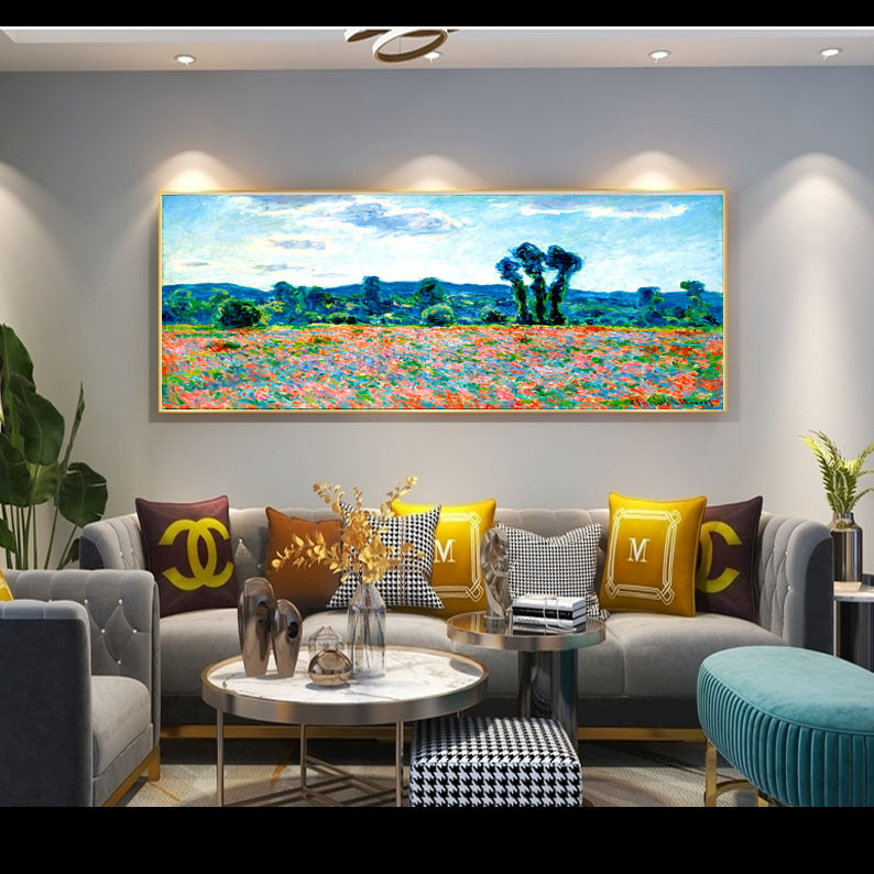 Grote Landschap Gecadreerd Canvas Kunst