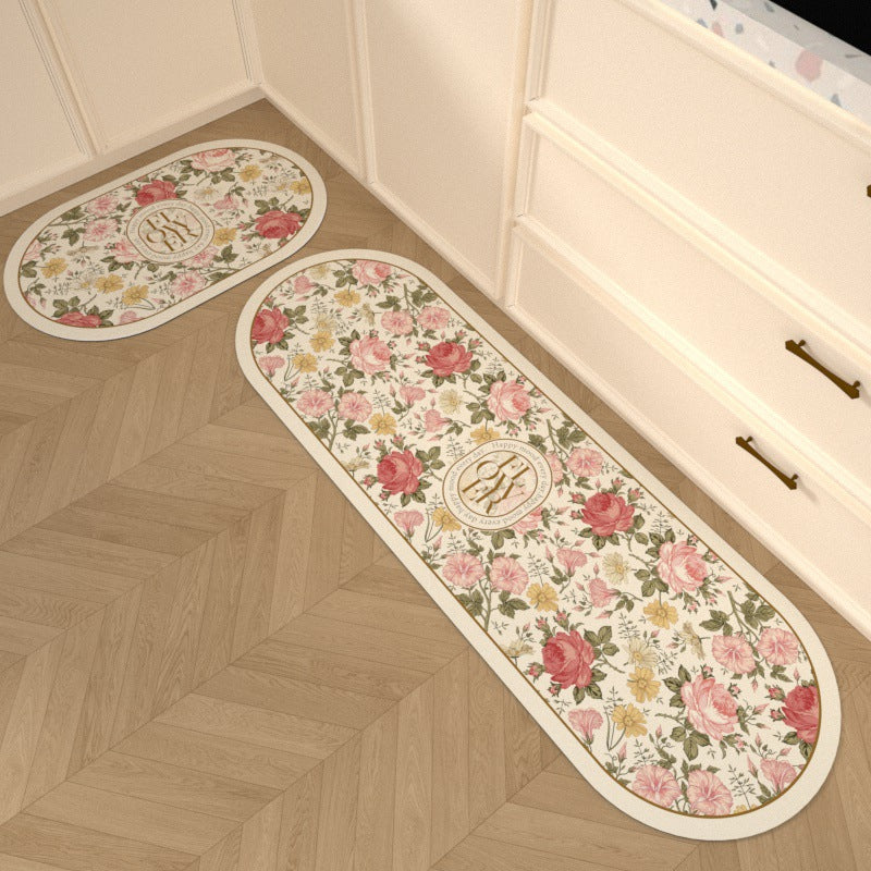 Bloempatroon Decoratieve Keukenmat