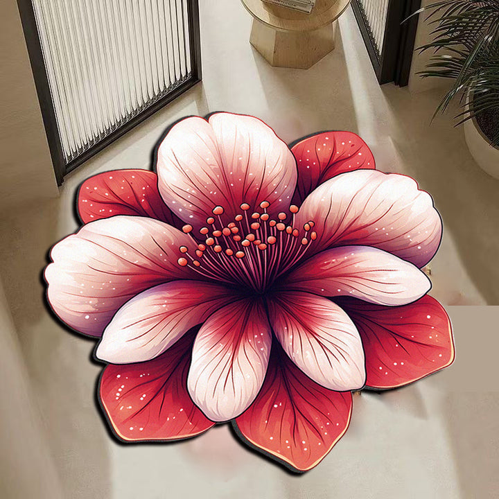Decoratieve pauwen-thema vloerkleed