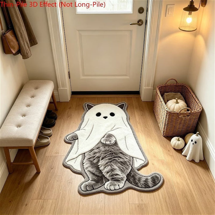 Kat-Thema Decoratieve Ondervloer Mat