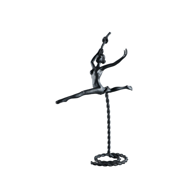 Moderne Abstracte Metalen Planten Sculptuur