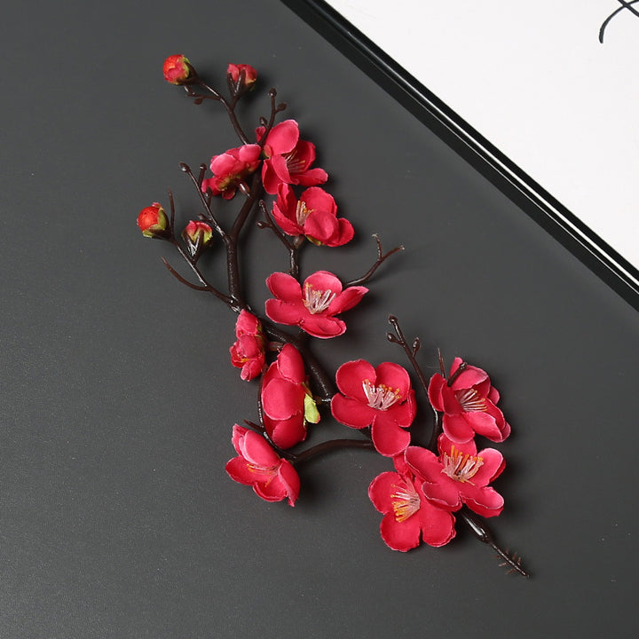 Elegante Zijde Bloemen Haarspeld voor Decoratieve Styling