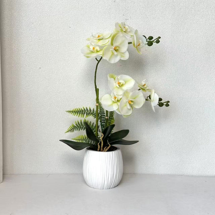 Faux Orchidee Plant Arrangement voor Huisdecoratie