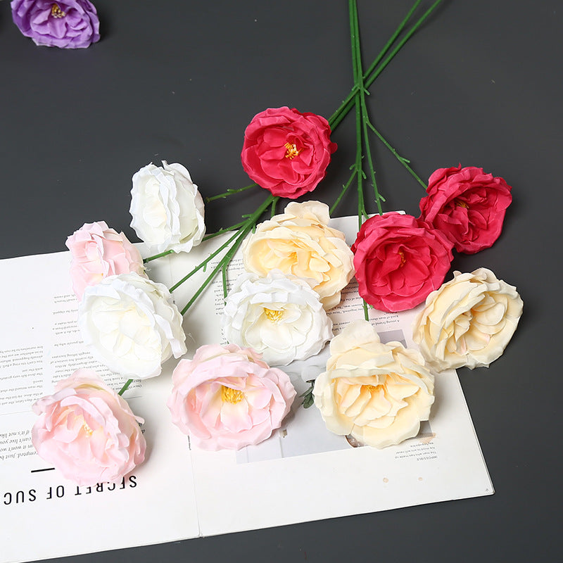 Elegante Zijde Bloemstengel voor Thuisdecoratie Display