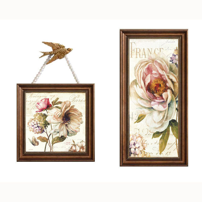 Vintage Bloemen Wanddecoratie Collectie
