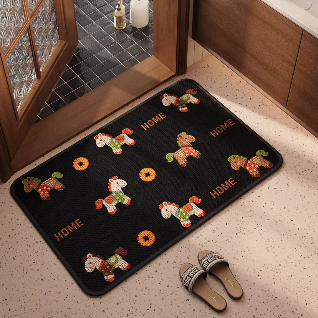 Welkomstmat met Schattig Hondenontwerp