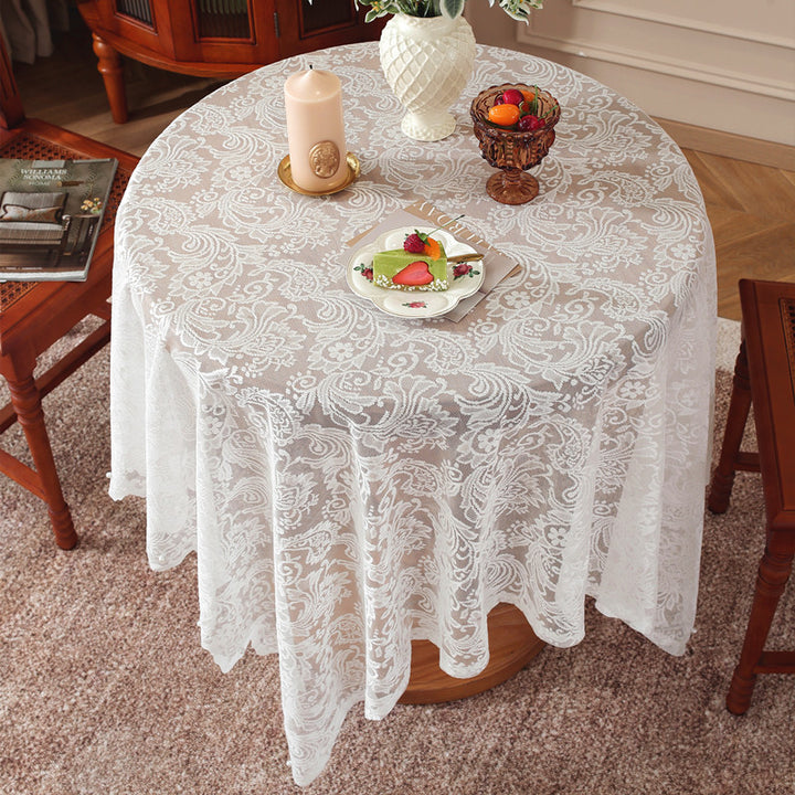 Decoratieve Elegante Kant Tafelkleed