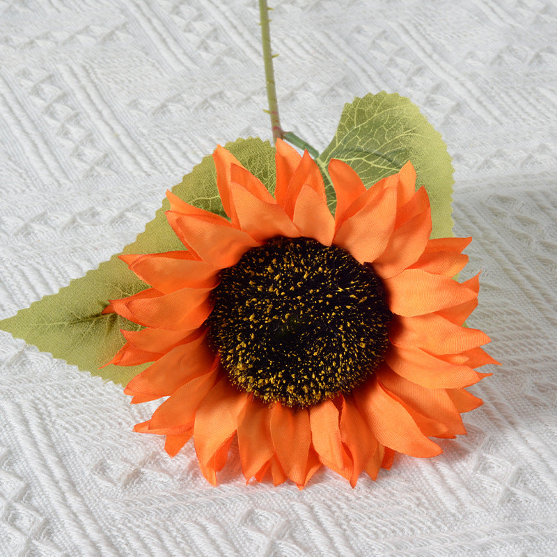 Decoratieve Stof Zonnebloem Accent