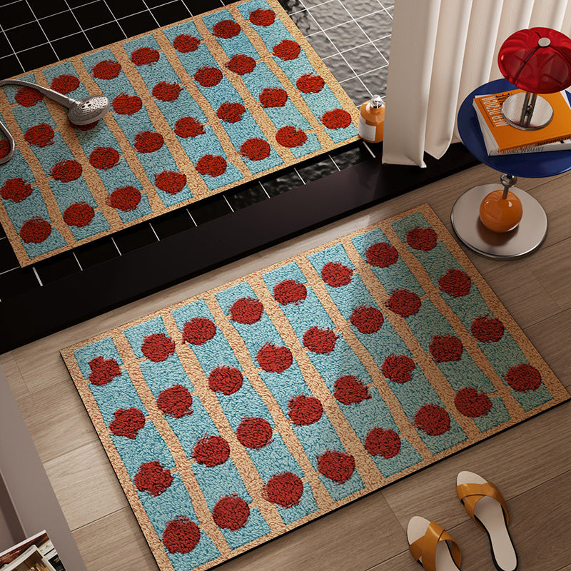 Geometrisch Patroon Antislip Badmat