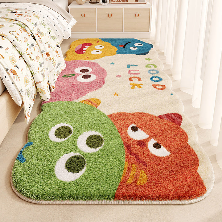 Schattig Cartoon Monster Vloerkleed voor Thuis