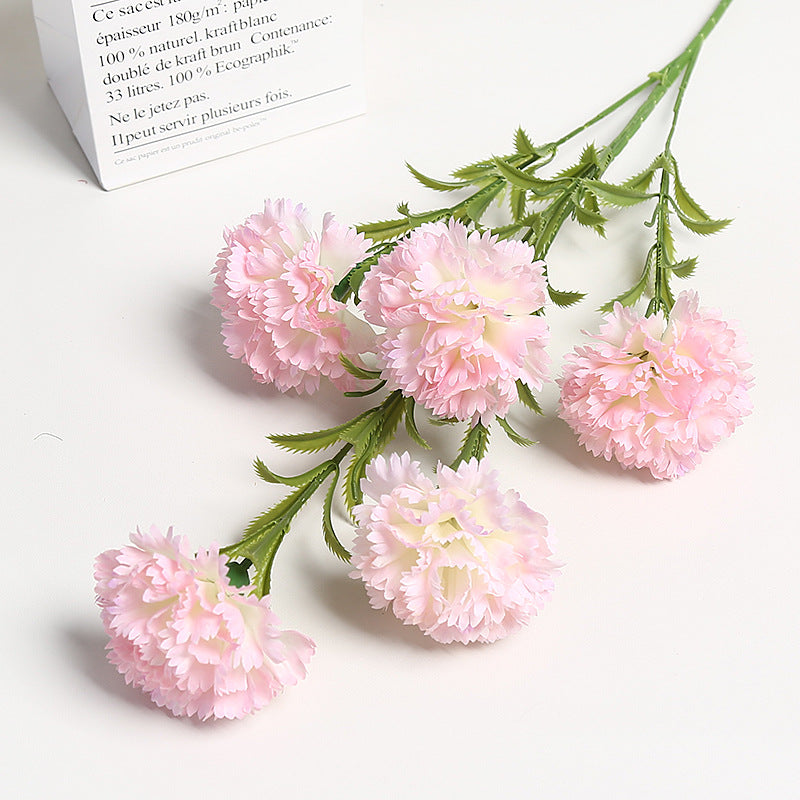 Realistische Bloemen Anjers Boeket