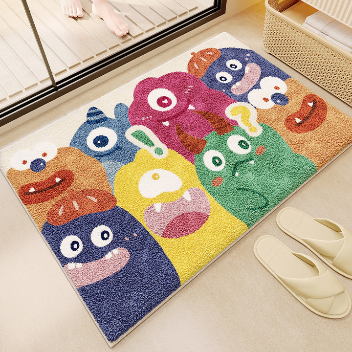 Leuke Monster-Thema Badmat