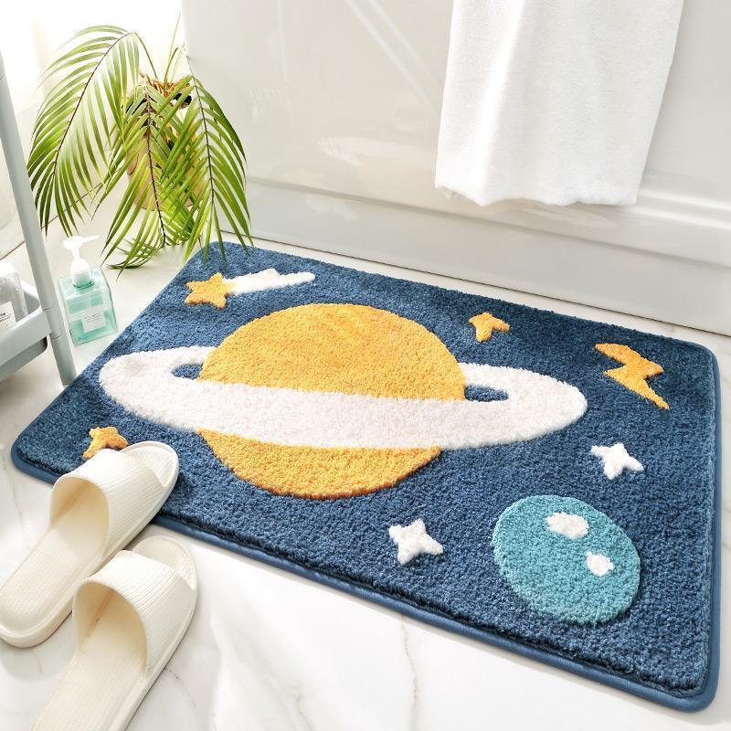Pluche Badkamer Quote Mat