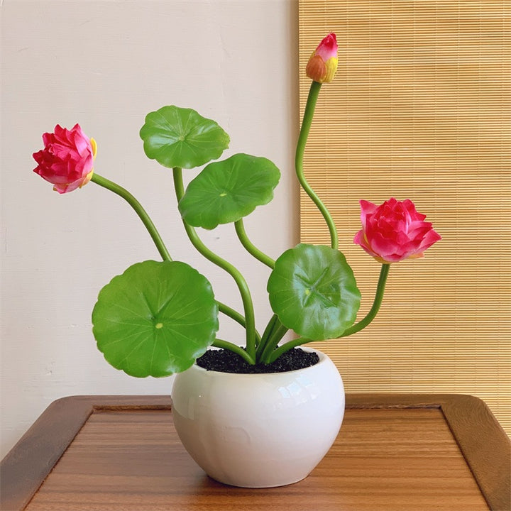 Elegante Lotus Bloem Arrangement