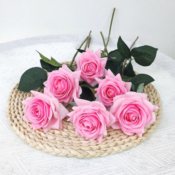 Kunstmatige Bloemen Rozensteel Bouquet