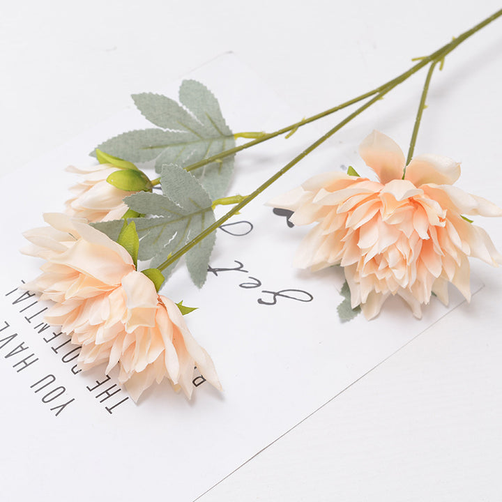 Kunstmatige Dahlia Bloem Stem