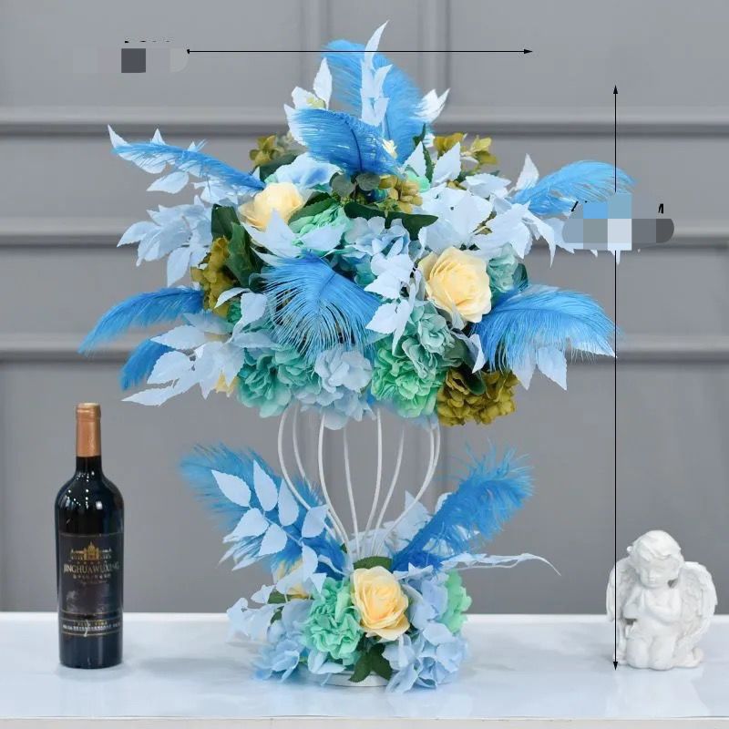 Elegante Decoratieve Bloemrijke Tafelstuk