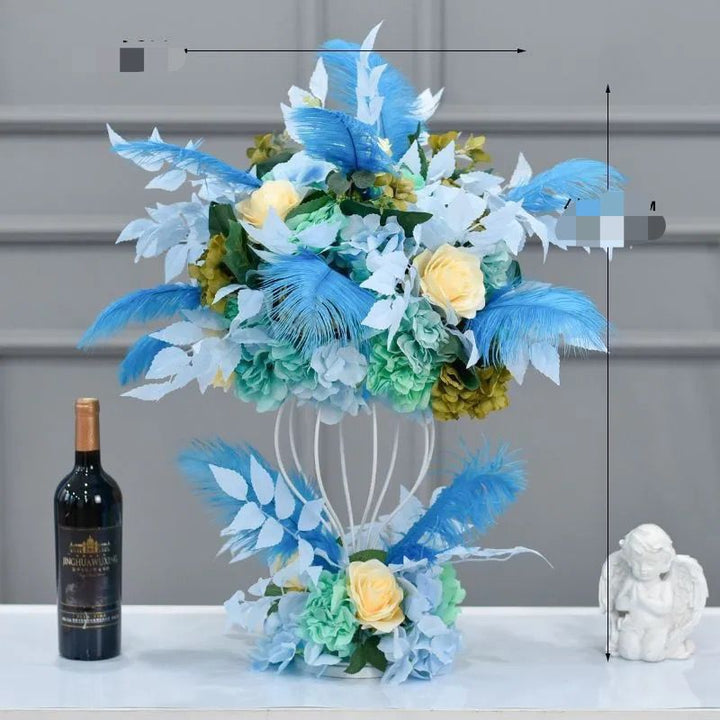 Elegante Decoratieve Bloemrijke Tafelstuk