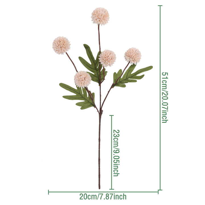 Decoratieve Kunstbloem Steel