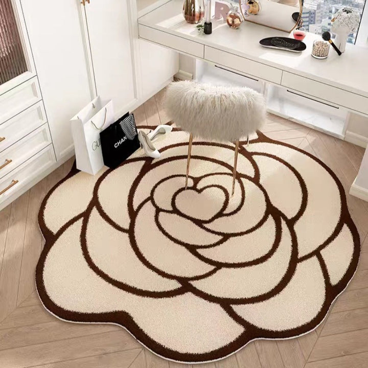 Bloem Patroon Vloerkleed