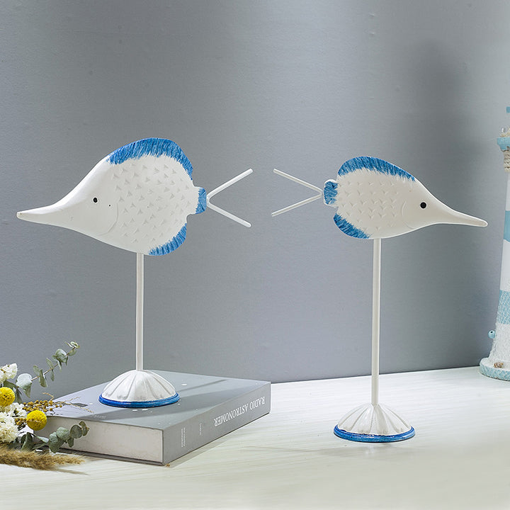Ocean Fish Decoratieve Beeldhouwwerk