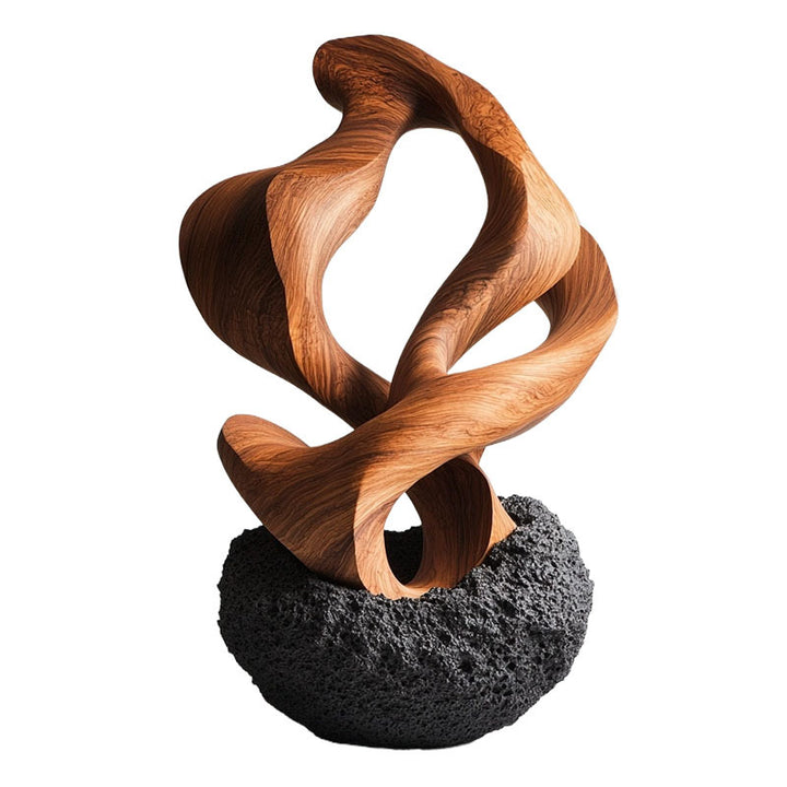 Abstract Decoratieve Knoop Sculptuur