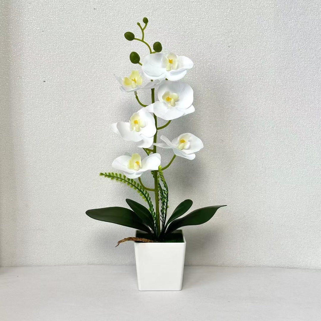 Realistische Kunstmatige Orchidee Arrangement voor Thuisdecoratie