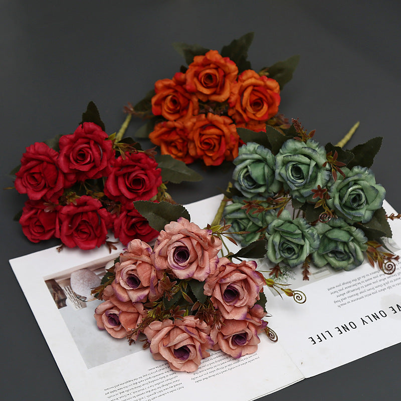 Decoratieve Nep Rozen Boeket voor Binnengebruik
