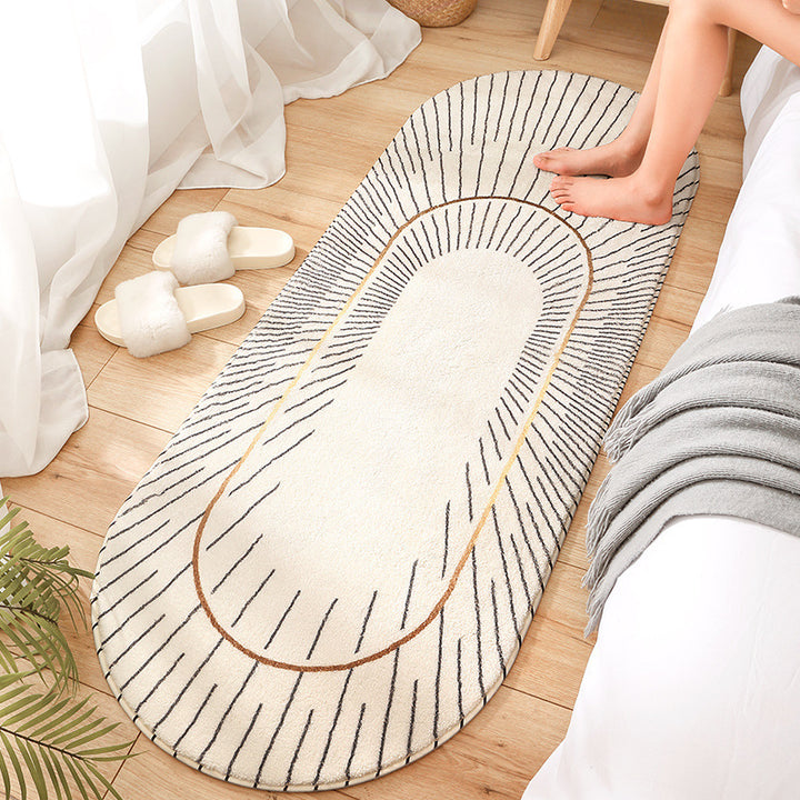 Zachte Pluche Decoratieve Loper Mat