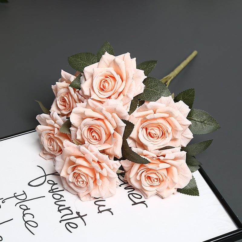 Premium Faux Bloemen Rozen Boeket