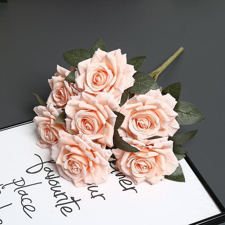 Premium Faux Bloemen Rozen Boeket