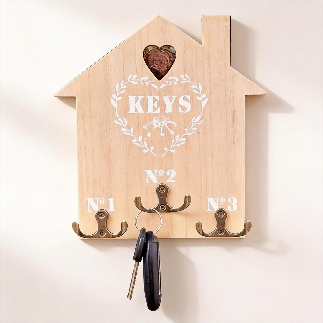 Houten Sleutelhanger Muurdecoratie