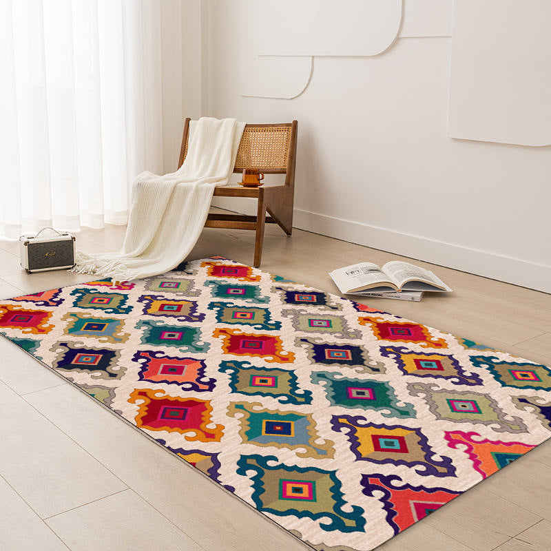 Geometrisch Bohemian Vloerkleed