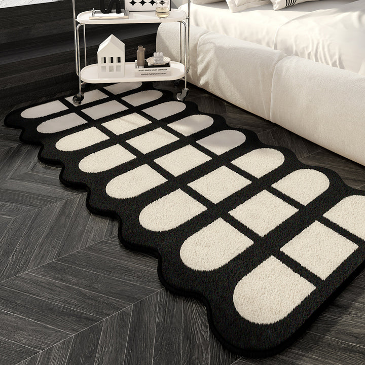 Hartvormig decoratief vloerkleed