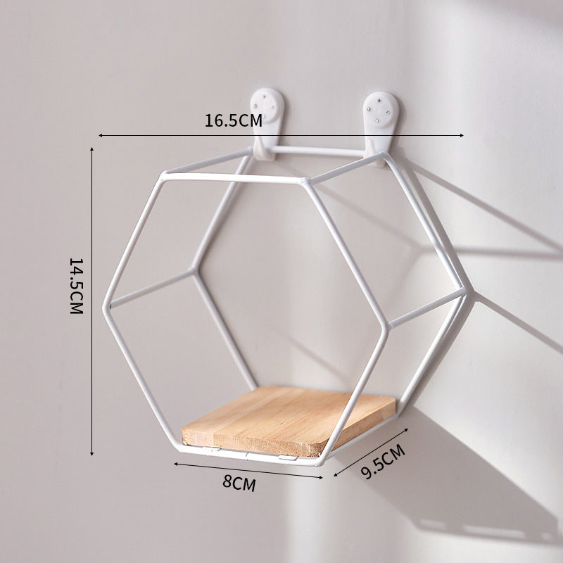 Geometrische Wandplank