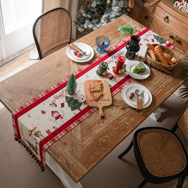 Feestelijke Kerst Tafelkleed