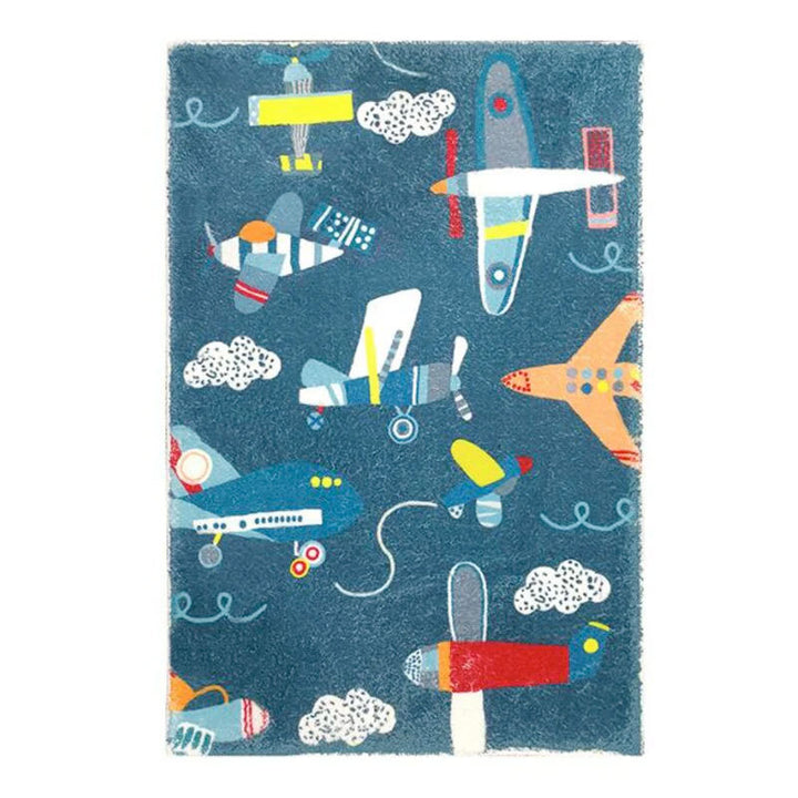 Schattige konijnenthema decoratieve vloerkleed voor thuis